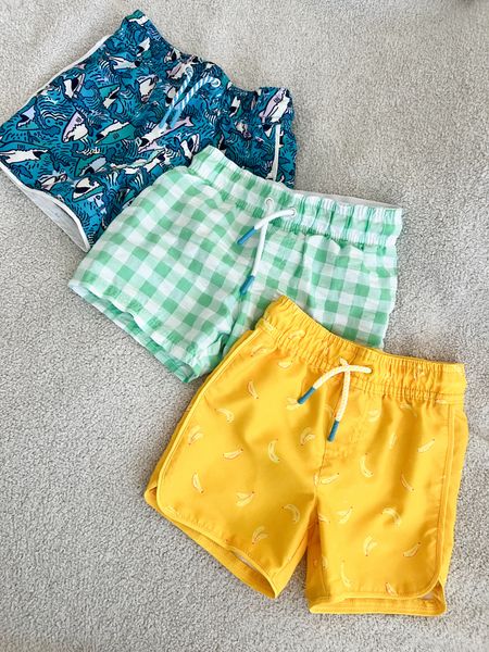 Toddler boys swimwear
Toddler boys swim trunks
Target swim 
Swim trunks 
Vacation style 

#LTKswim #LTKkids #LTKbaby