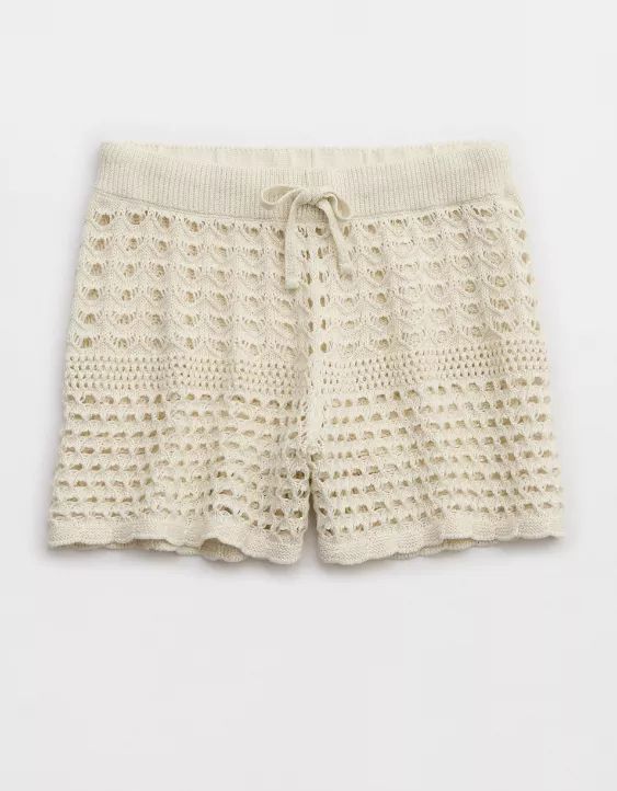 Aerie Crochet Short | American Eagle Outfitters (US & CA)