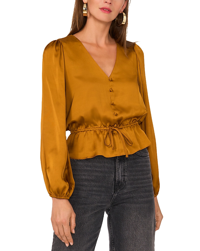 1.state V Neck Peplum Top | Bloomingdale's (US)