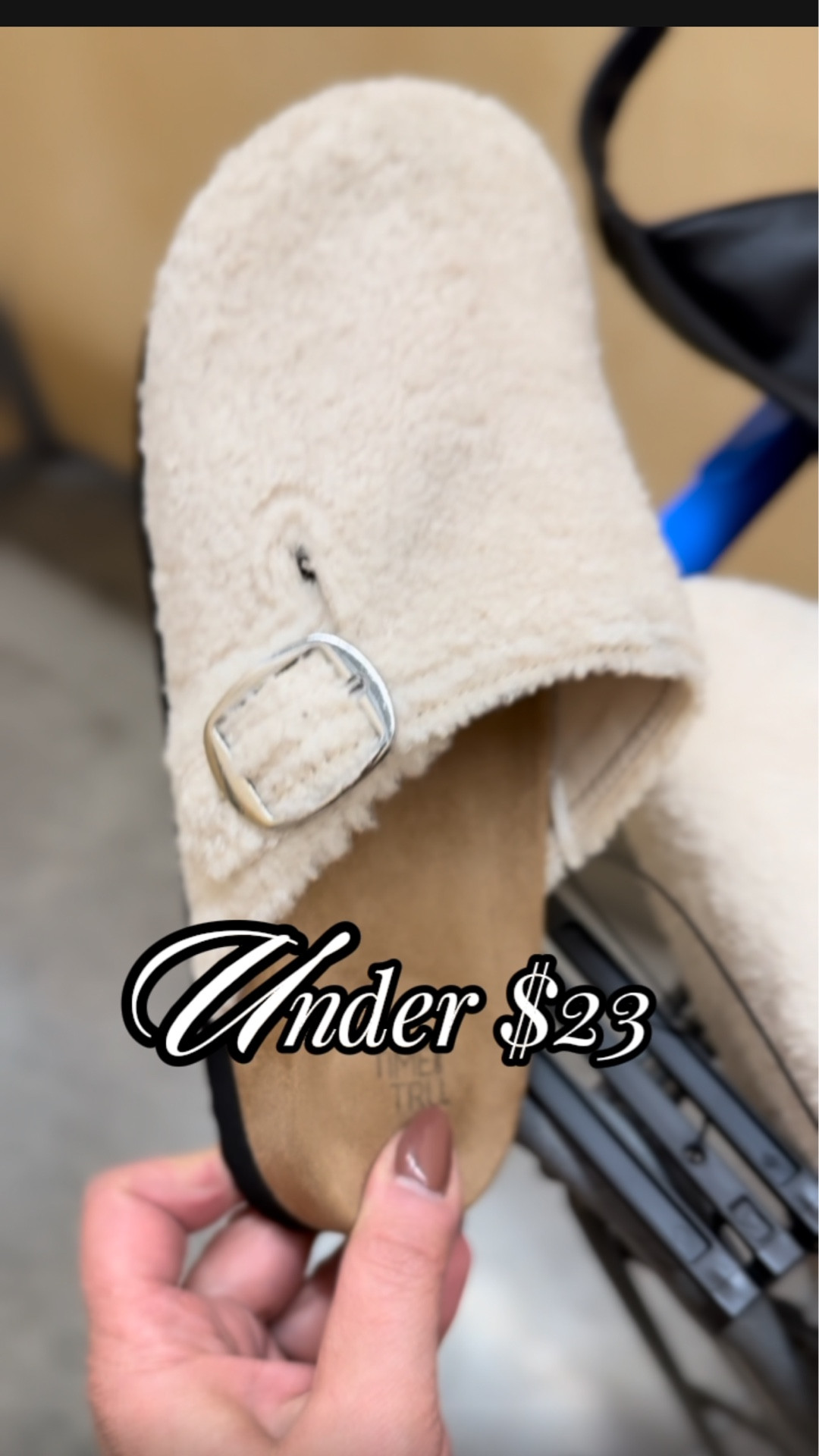 These sherpa buckle mules are giving designer vibes for under $23! 🥹✨
Warm. Soft. Cozy. And perfect for fall errands or staying cute at home.

cozy sherpa mules. buckle clogs. affordable fall shoes. under $25 fashion find. Walmart shoes. fuzzy slip-ons. comfy home shoes. midlife style. fall outfit ideas. casual everyday style.

#LTKFindsUnder50 #LTKShoeCrush #LTKOver40