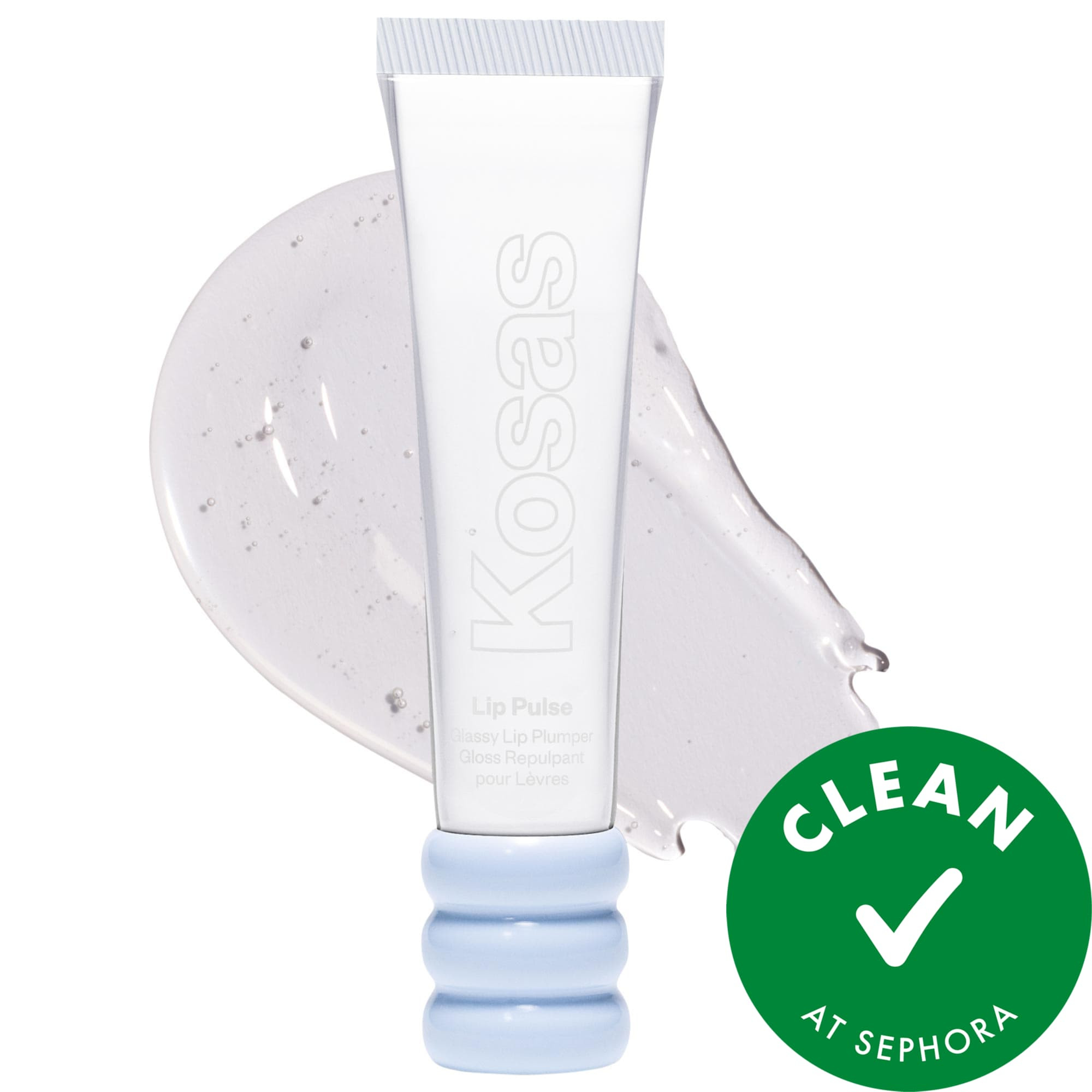 Kosas Lip Pulse Glassy Lip Plumper Gloss Unspoken 0.42 oz/12 mL | Sephora (US)