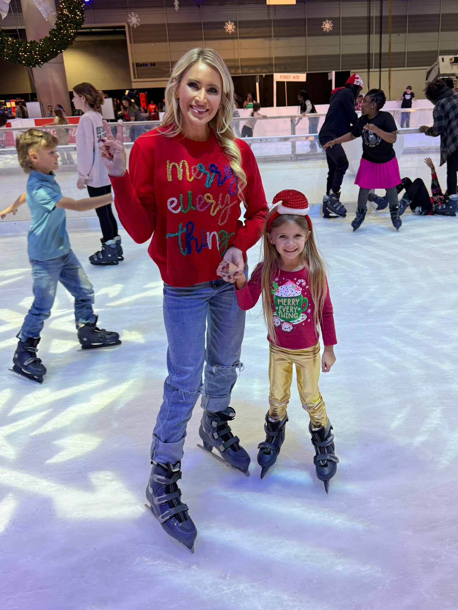Ice skating with Rylan at Christmas Fest in NOLA. 

Queen of sparkles, Christmas fun

#LTKFamily #LTKHoliday #LTKTravel