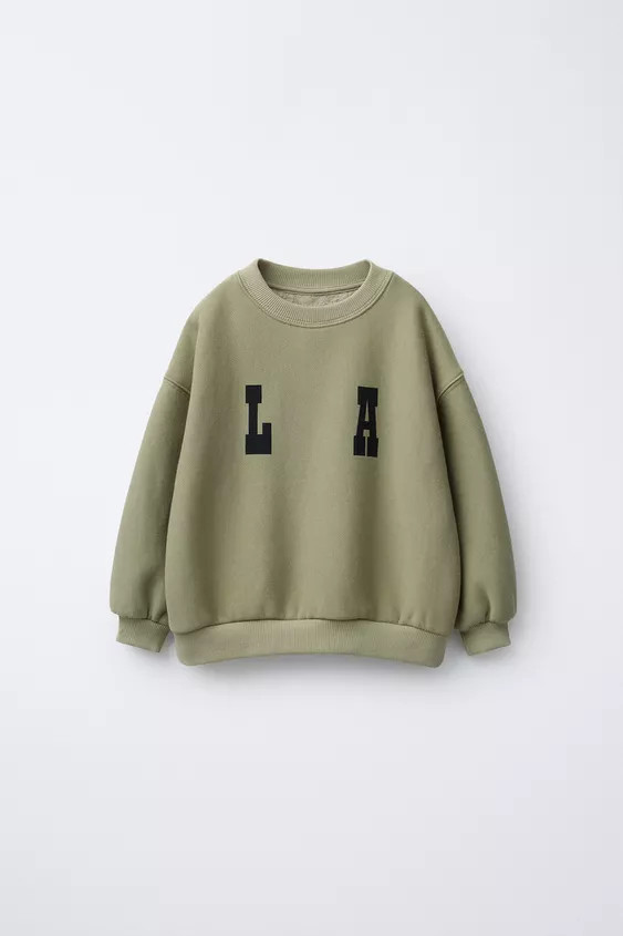 TEXT PRINT SWEATSHIRT | Zara US