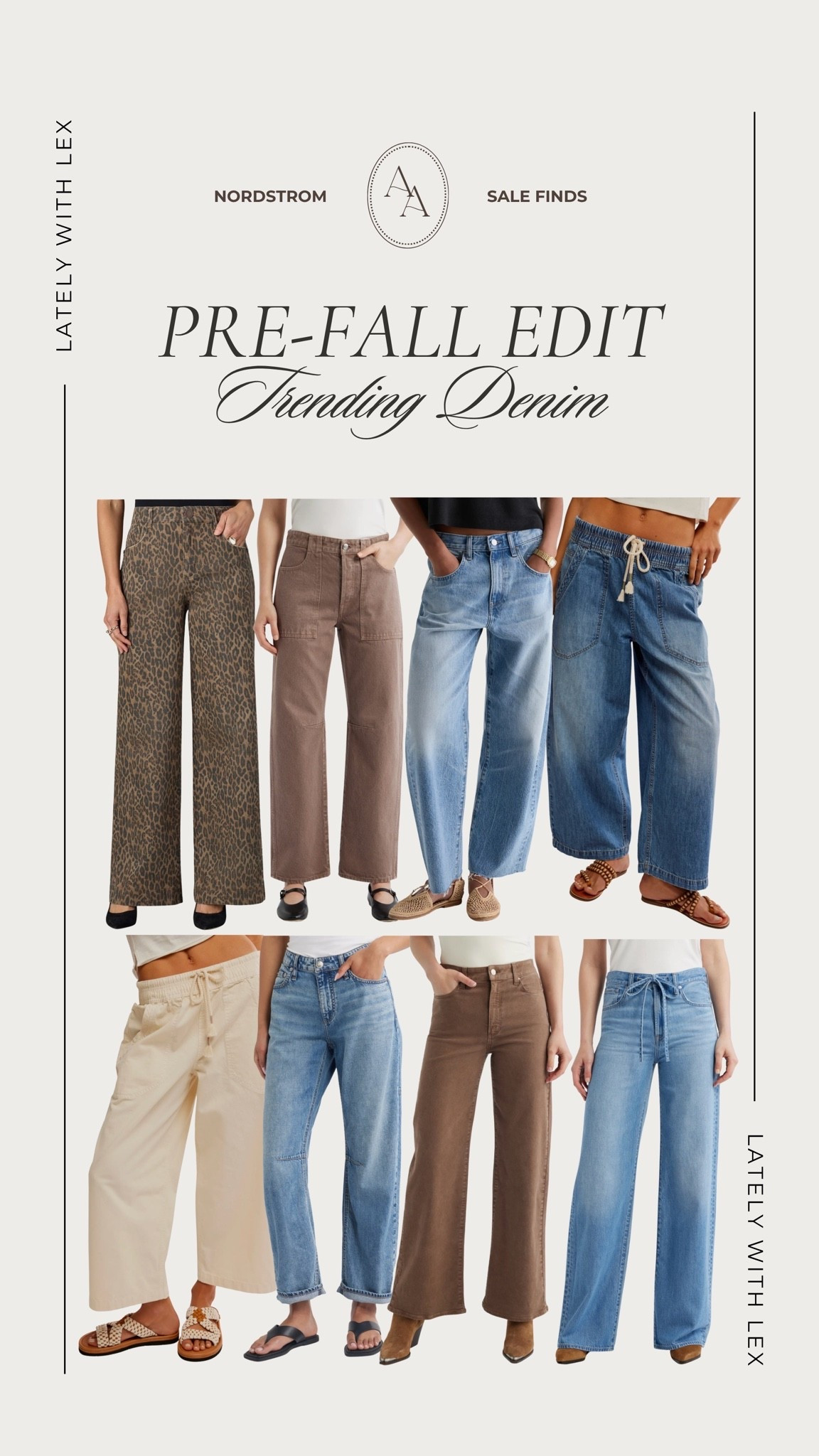 The Nordstrom Sale is now live! 💛 Cardmembers can all shop now & it opens fully to public on Saturday 7/18. Shop pre-fall fashion looks featuring transitional styles for cooler days ahead. Trending denim + bottoms for fall ✨. 

Nordstrom sale || NSale picks || trending fall styles || fall fashion on sale || fall edit || sale alert || trending denim || fall denim || denim pants

#LTKSaleAlert #LTKootd #LTKSeasonal