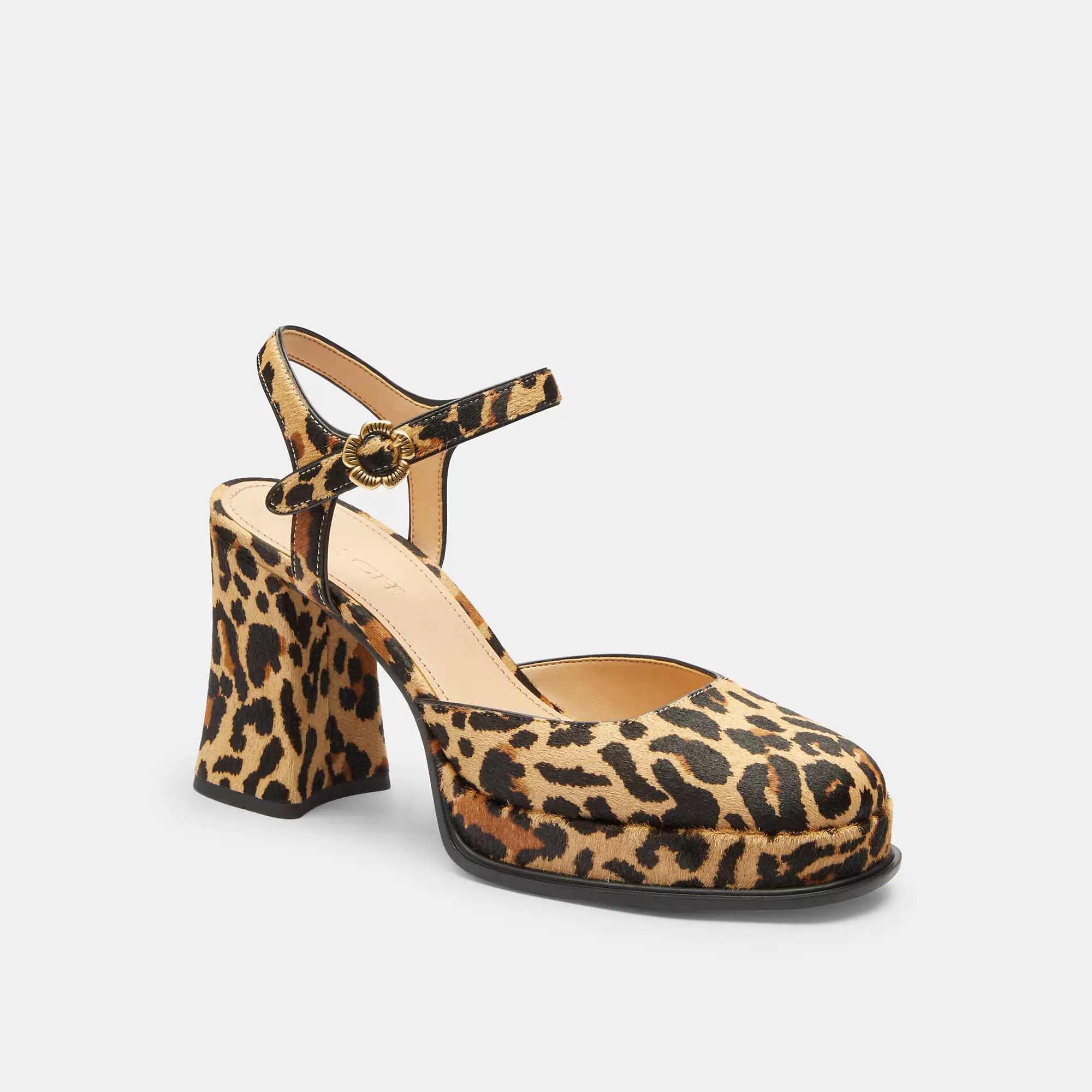 Tea Rose Pump With Leopard Print | Coach (US)