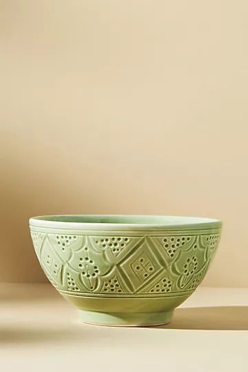 Moroccan Engraved Bowl | Anthropologie (US)