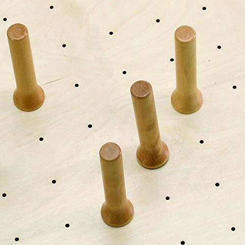 Rev-A-Shelf 4DPS-2421 Small 24 x 21 Inch Wood Peg Board System for Deep Drawers Organizer with 9 Peg | Amazon (US)