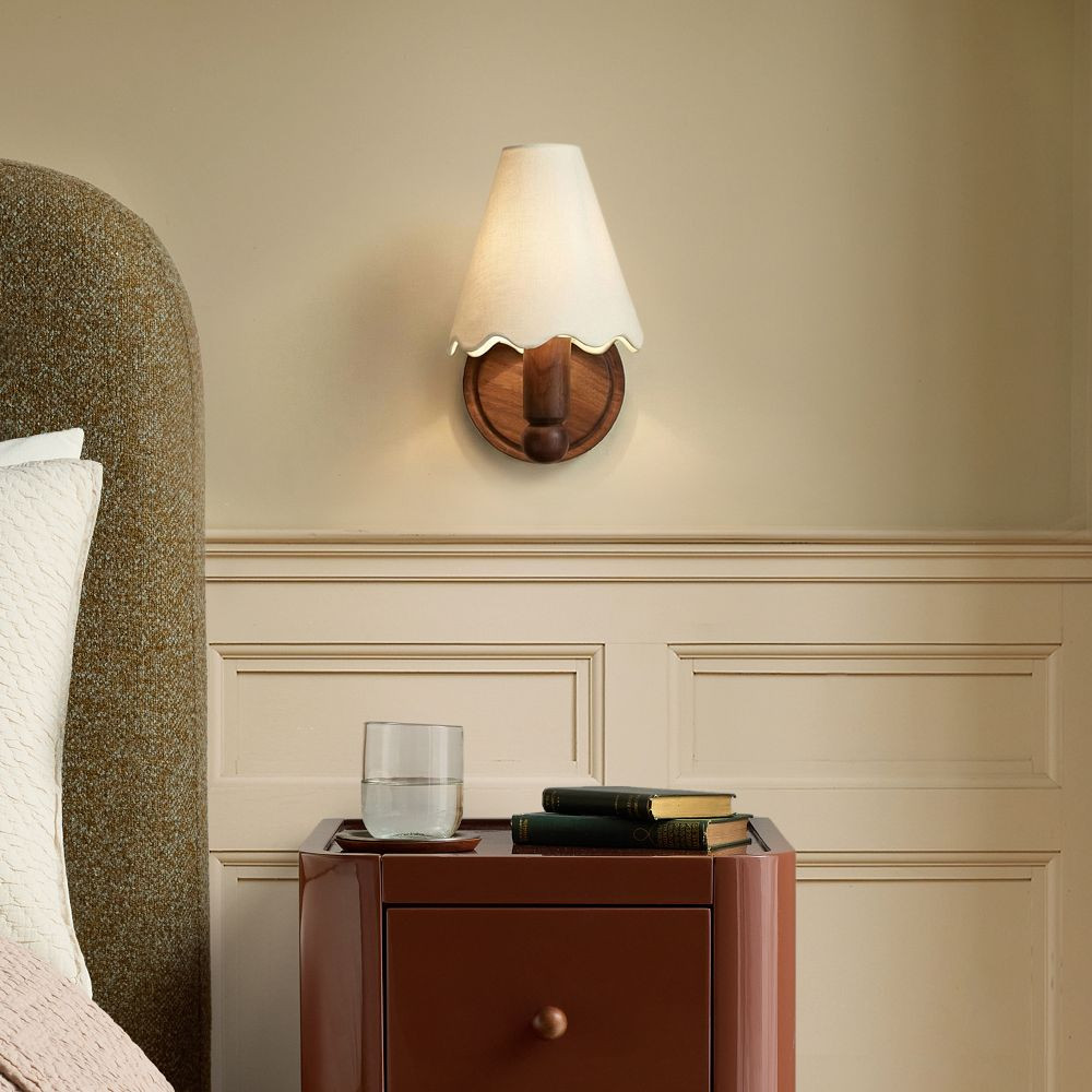 Pierce & Ward Wood Sconce (11") | West Elm (US)