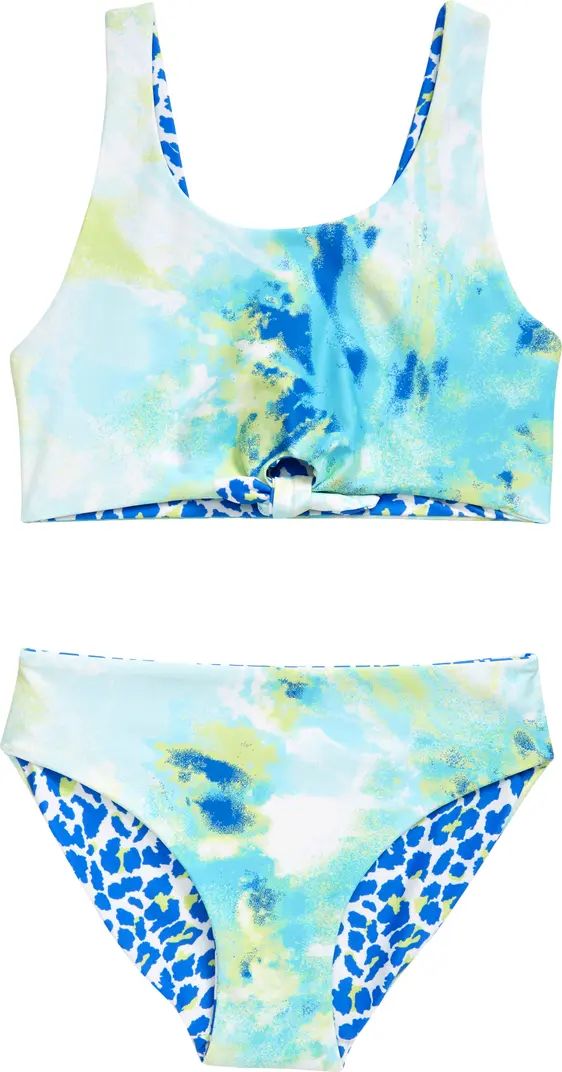 Kids' Reversible Two-Piece Swimsuit | Nordstrom