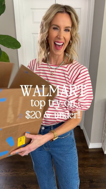 5 tops all $20 and under to take you from work to weekend and all the way through spring! Which styled look is your favorite?! 

Striped top / button front top / twist front top / striped sweater / graphic sweatshirt / casual top / Rolling Stones sweatshirt / Walmart top / Walmart new arrival 

#LTKfindsunder50 #LTKfindsunder100 #LTKstyletip