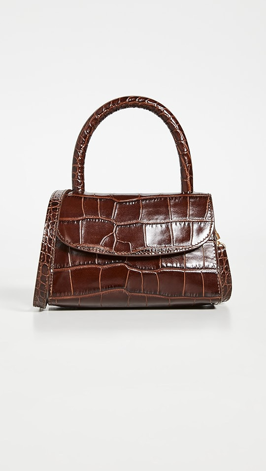 Mini Nutella Croco Top Handle Bag | Shopbop
