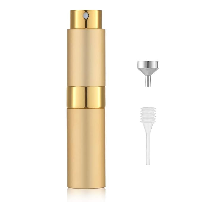 LISAPACK 8ML Atomizer Perfume Spray Bottle for Travel, Empty Refillable Cologne Dispenser, Portab... | Amazon (US)