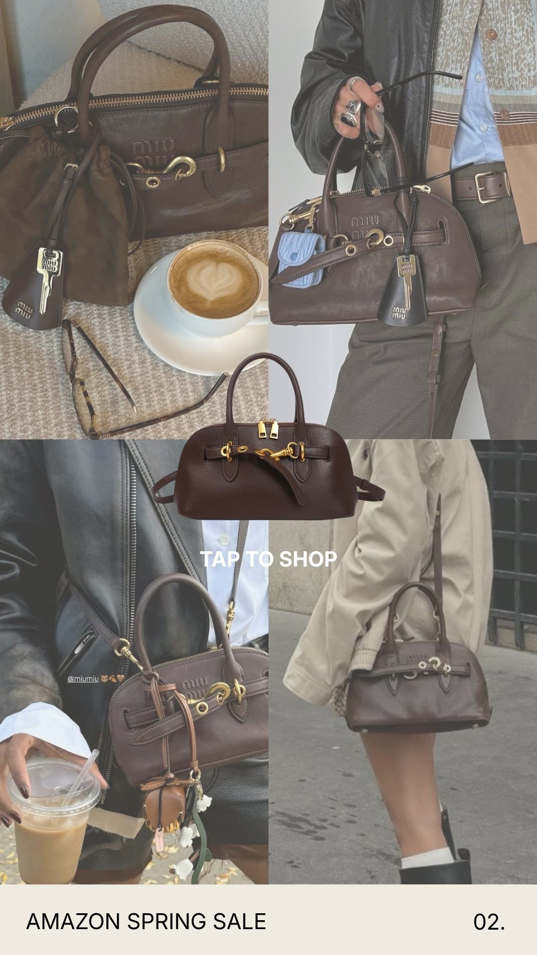 Miu Miu dupe on sale for the Amazon Spring Sale👜

#LTKSaleAlert #LTKgrwm #LTKootd