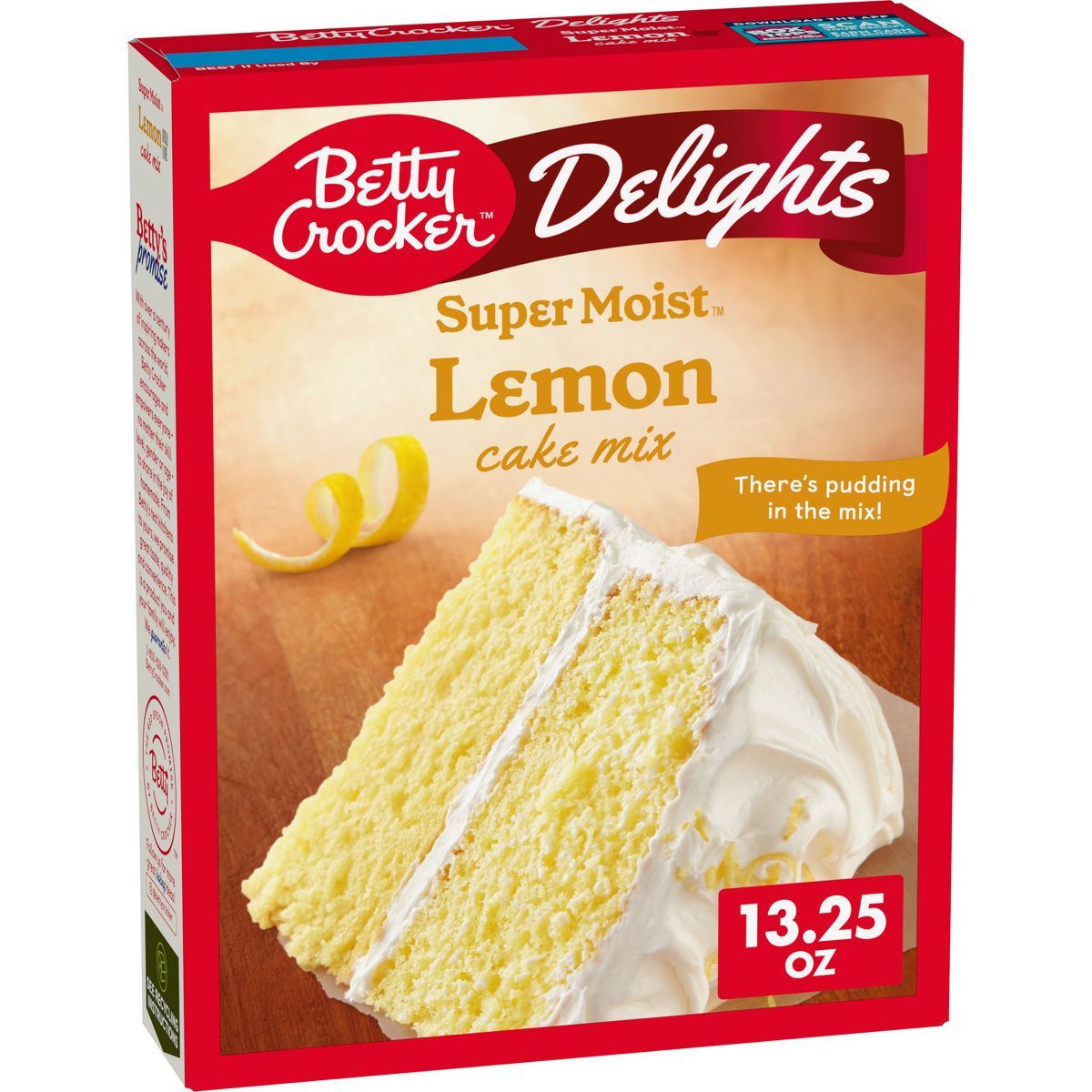 Betty Crocker Delights Lemon Super Moist Cake Mix - 13.25oz | Target