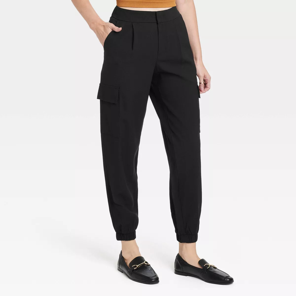 Women's High-Rise Ankle Jogger Pants - A New Day™ | Target