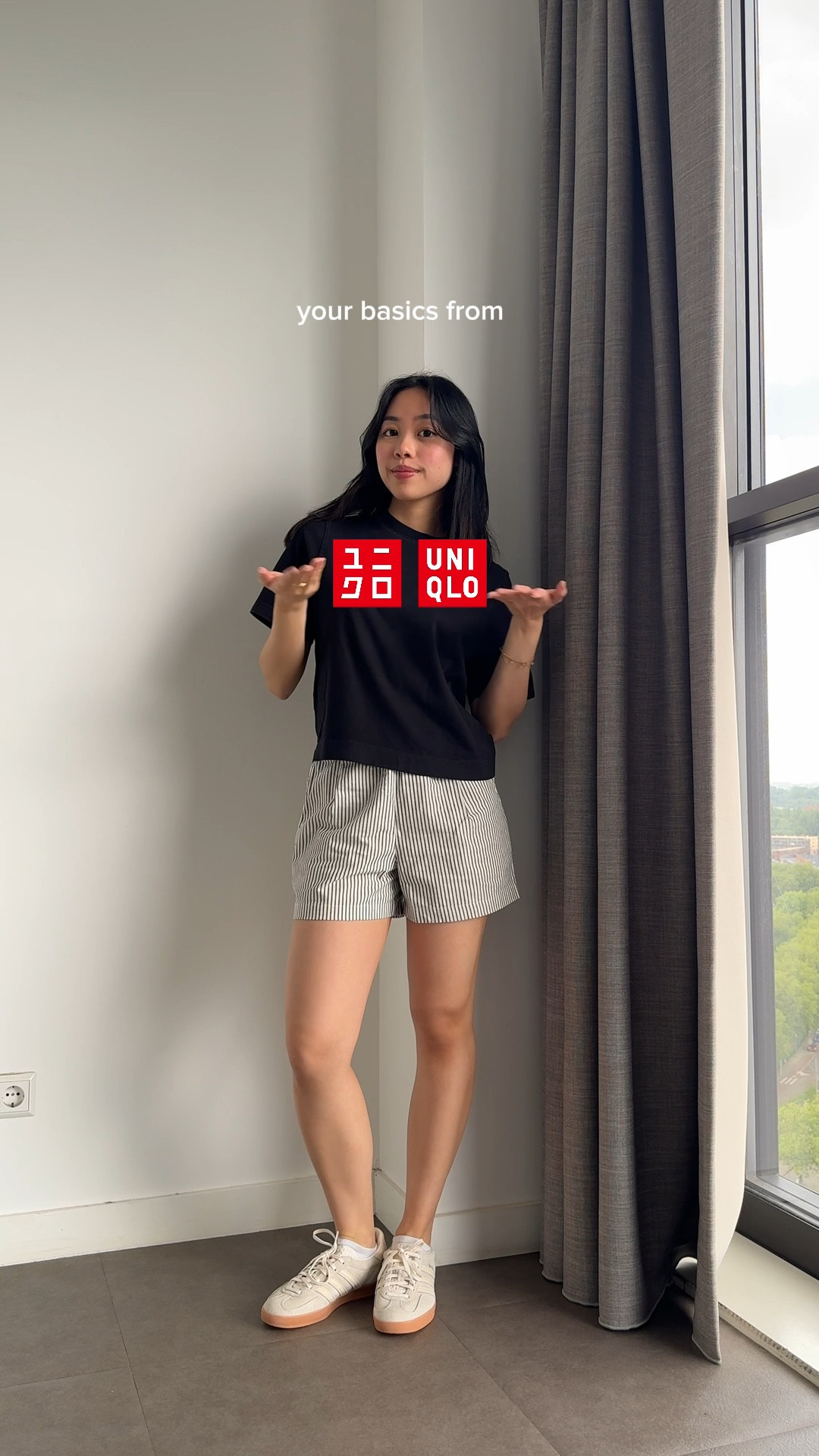 Summer essentials from Uniqlo: bra tops (I’m wearing xxs for cropped style & xs for bra top), striped shorts (I wear xs) , grey wide leg trousers (I wear xs) , airism t-shirt (I wear xs) and white wide leg jeans (I wear xxs)

#LTKFindsUnder100 #LTKSummerSales #LTKFindsUnder50