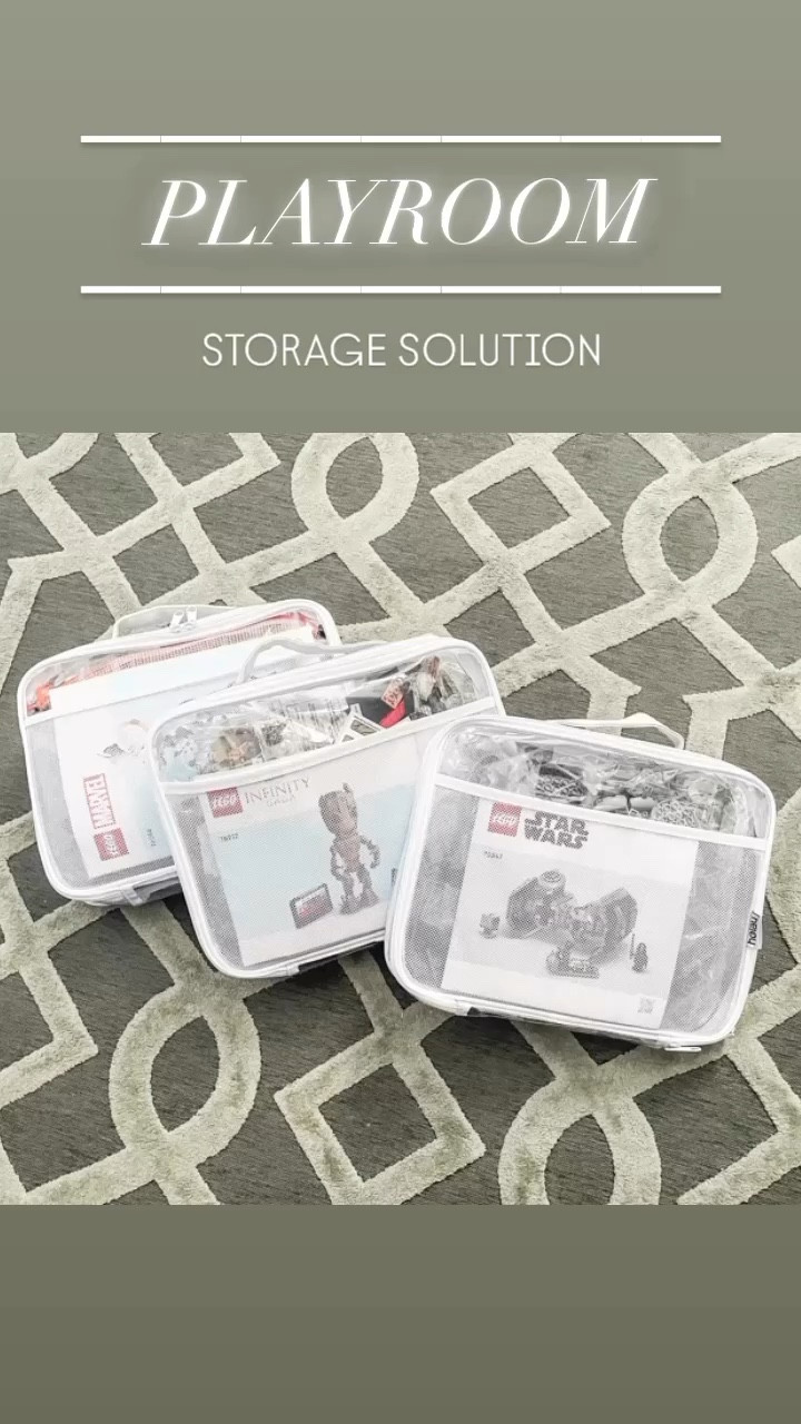 Home organization | Lego Storage Idea

Organize your kids’ Legos by using clear zippered bags with pockets for easy storage and access. Place the Lego sets in individual clear bags so kids can see the pieces, and use the attached pockets to store the instruction booklets. This keeps everything together, visible, and mess-free! It’s a great space-saver and makes clean-up a breeze.  #legostorage #kidsroom #organizing #clearbags #organizingbags #playroom #playroomorganization

#LTKHome #LTKKids #LTKFindsUnder50