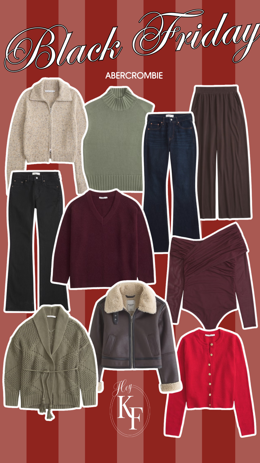 Abercrombie’s black Friday sale is here!! 25-50% off everything!

Here’s some my favorite pieces to style for winter or any holiday events you have coming up 

#LTKHoliday #LTKCyberWeek #LTKootd
