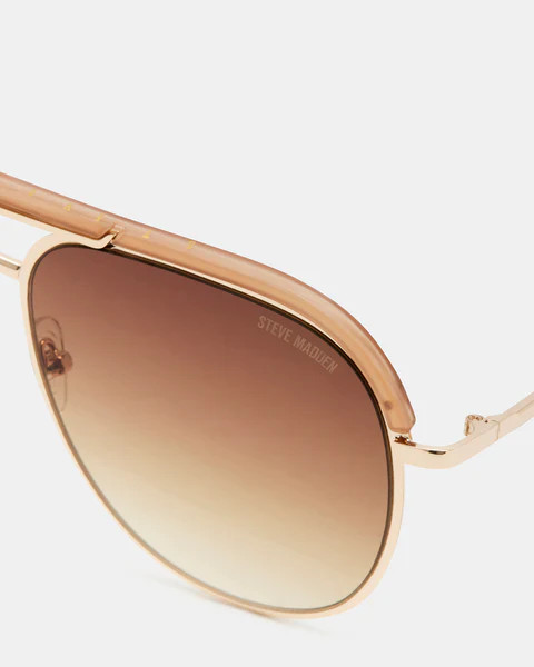 SUNEE SUNGLASSES GOLD | Steve Madden (US)