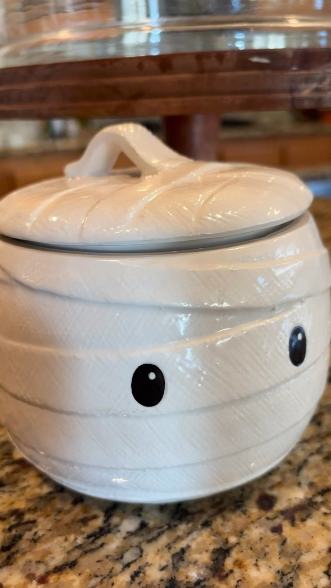 Cutest candy jar for Halloween .
Linking similar.

#LTKHalloween #LTKHome #LTKSeasonal