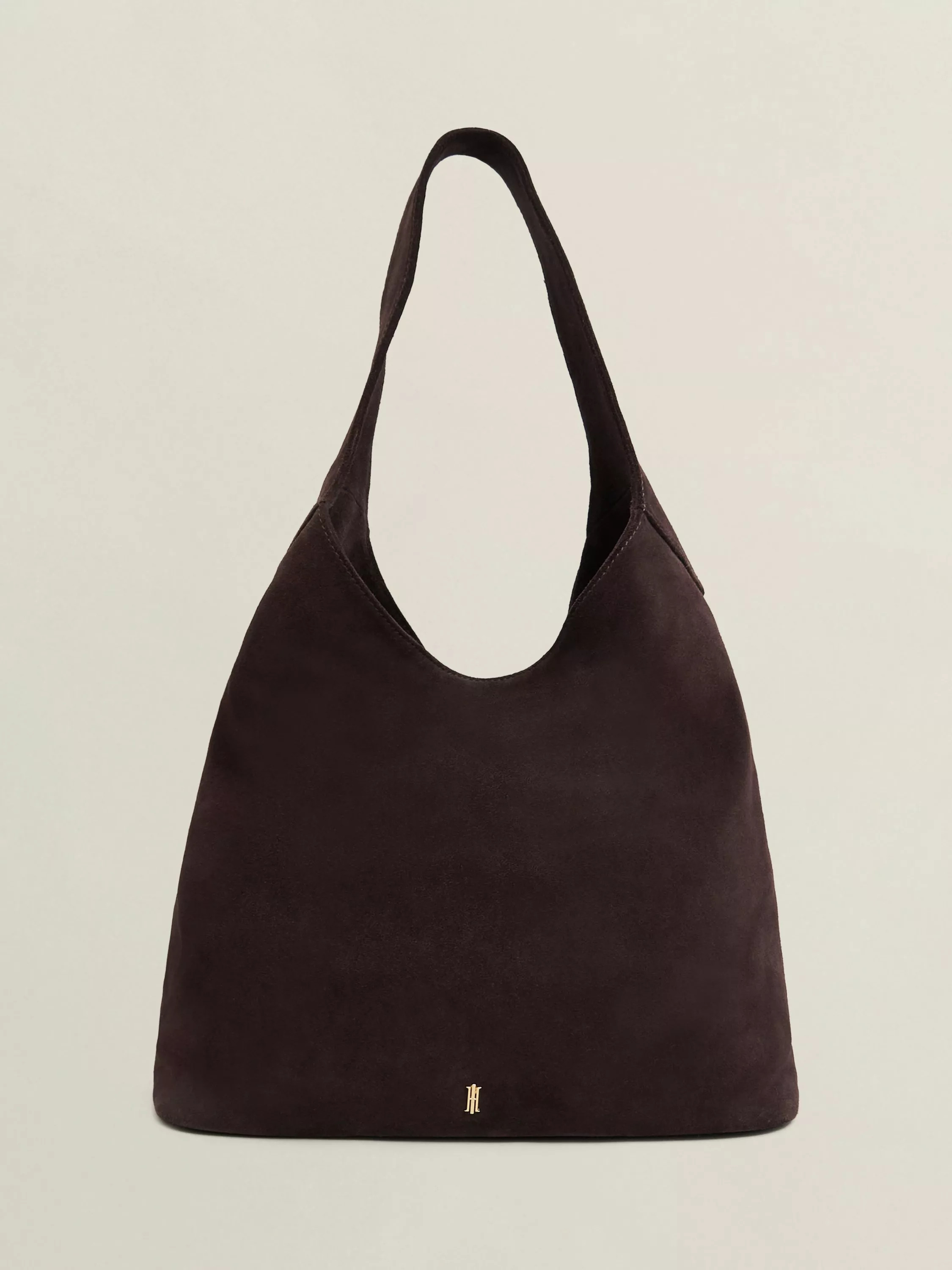 Hobbs Blakely Suede Tote Bag, Deep Brown | John Lewis (UK)