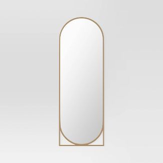 20" x 58" Full Length Floor Mirror Gold - Threshold™ | Target