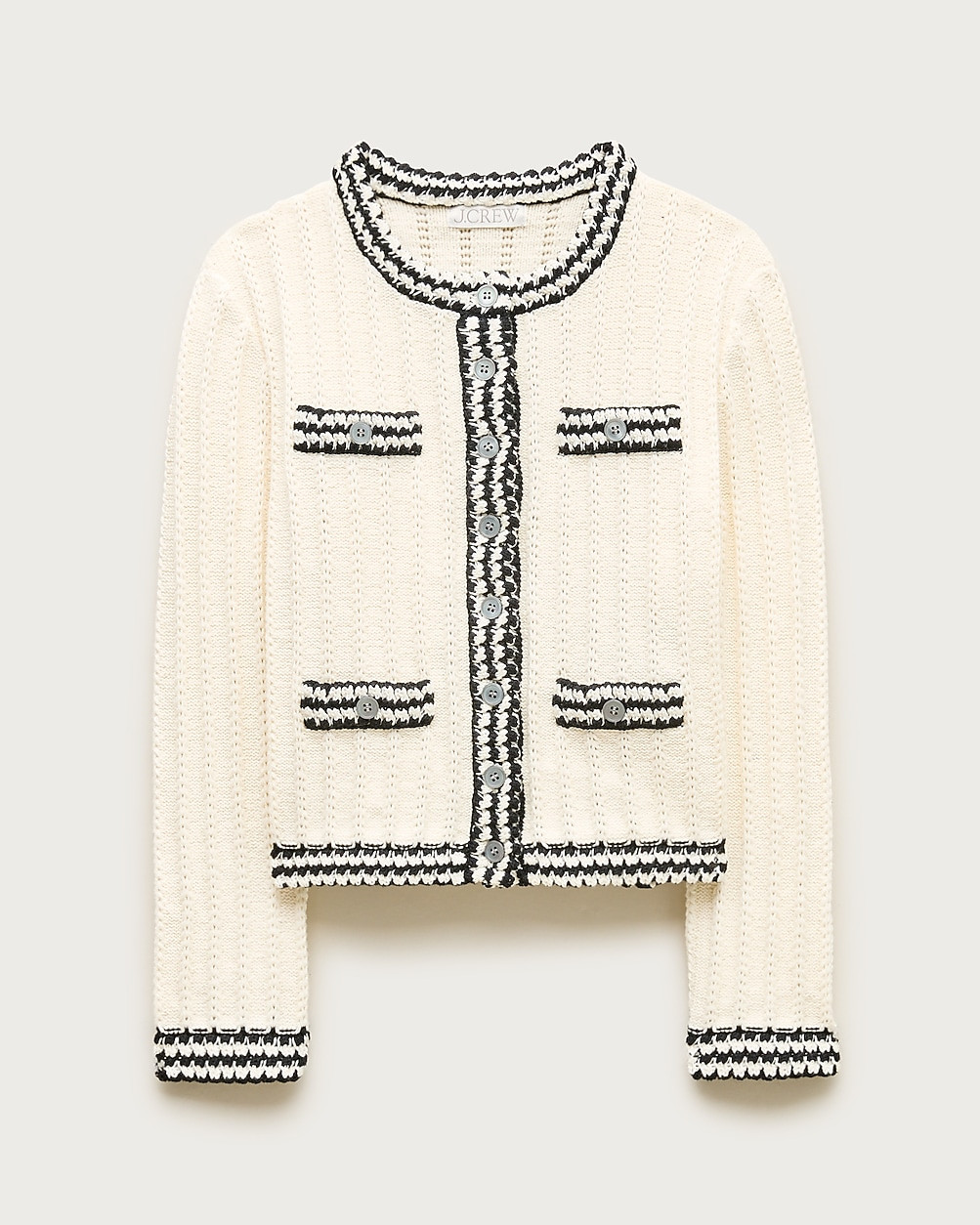 Crochet lady jacket cardigan | J. Crew US