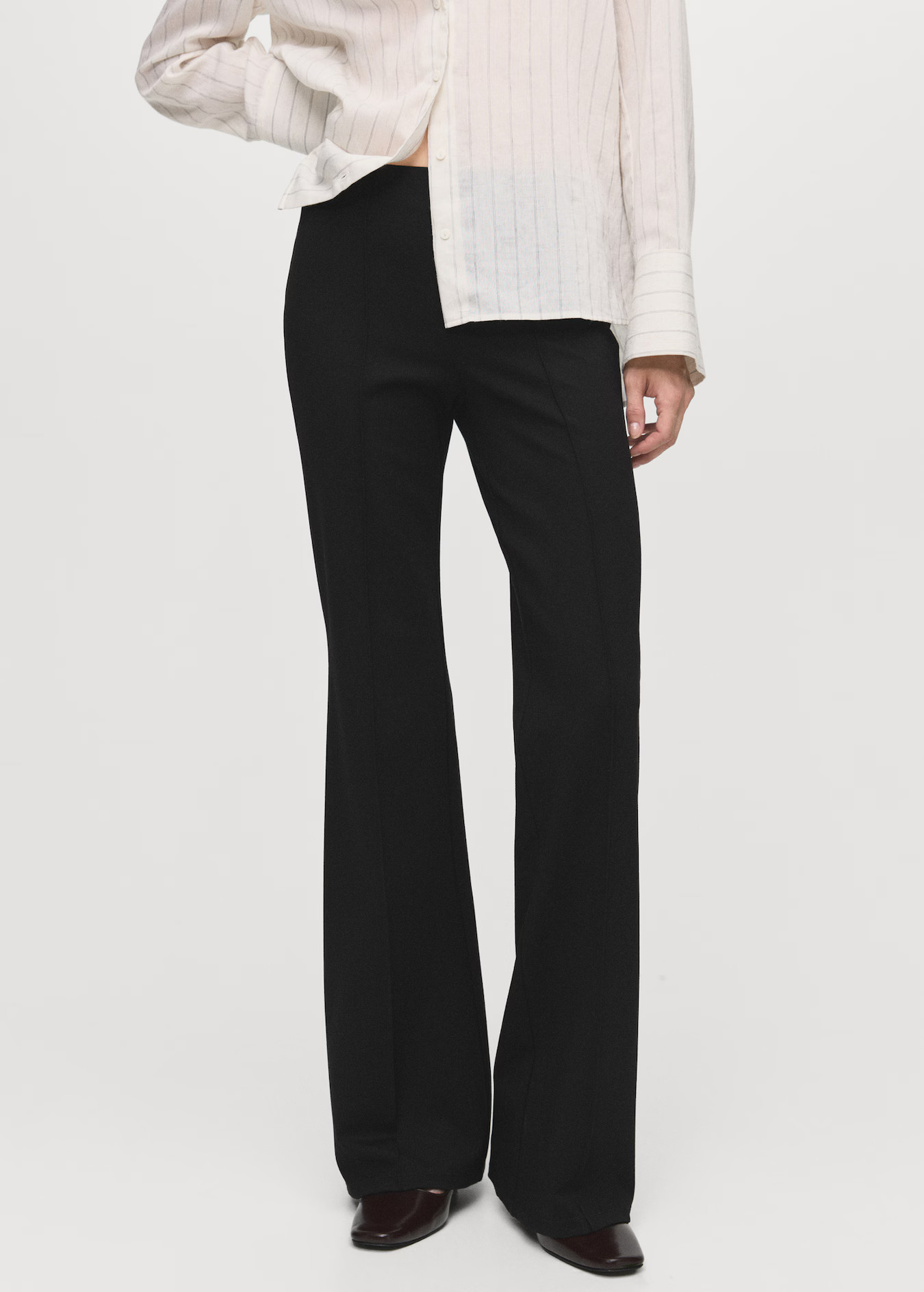 Leggings with seam detail - Women | MANGO United Kingdom | Mango EU