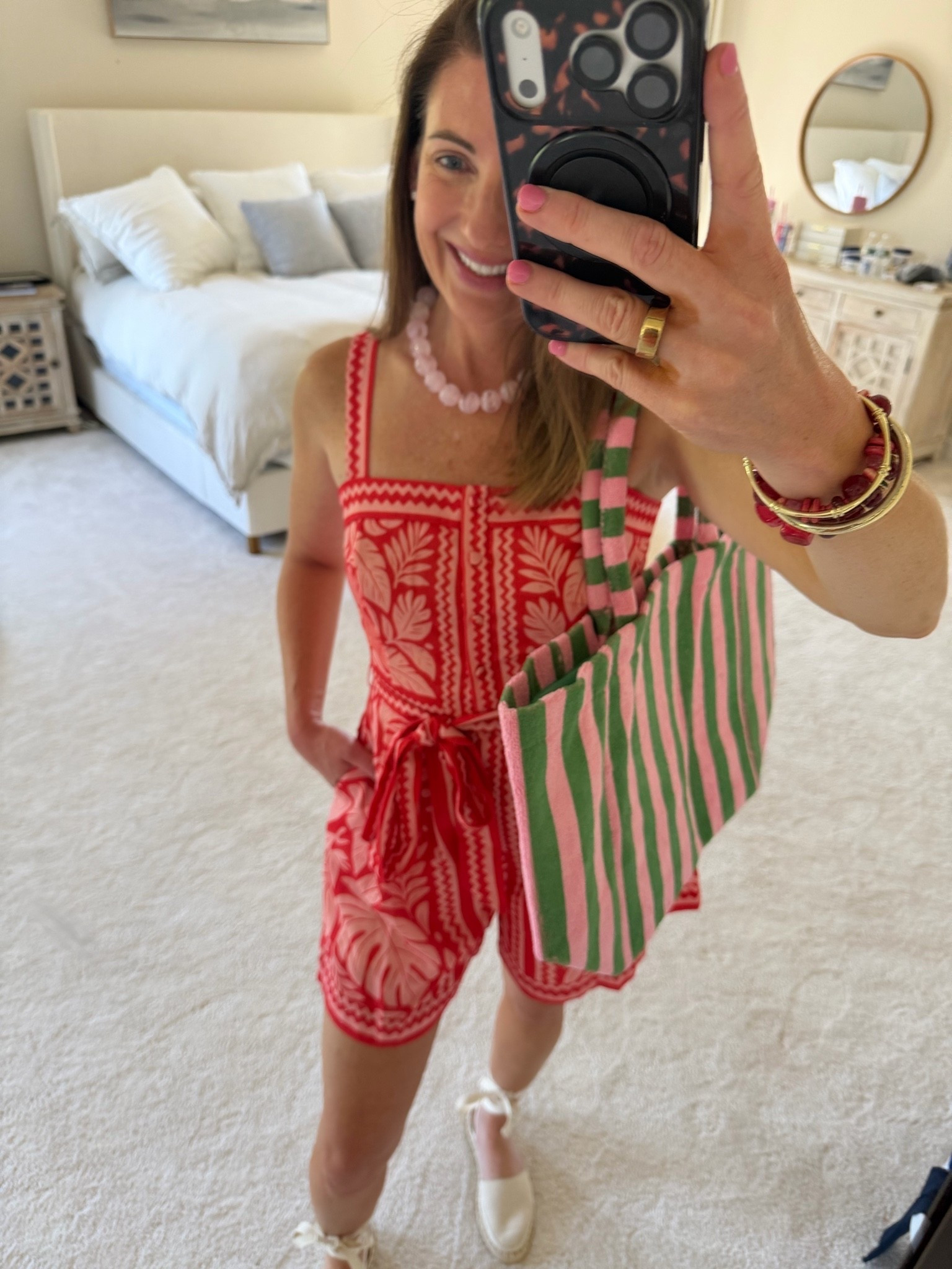 Okayyyyyy guys new favorite Spring and Summer outfit alert!!!! Holy moly next level obsessed. I’m wear a small in the romper and my typical size 8.5 in my espadrilles.

#LTKootd #LTKSeasonal