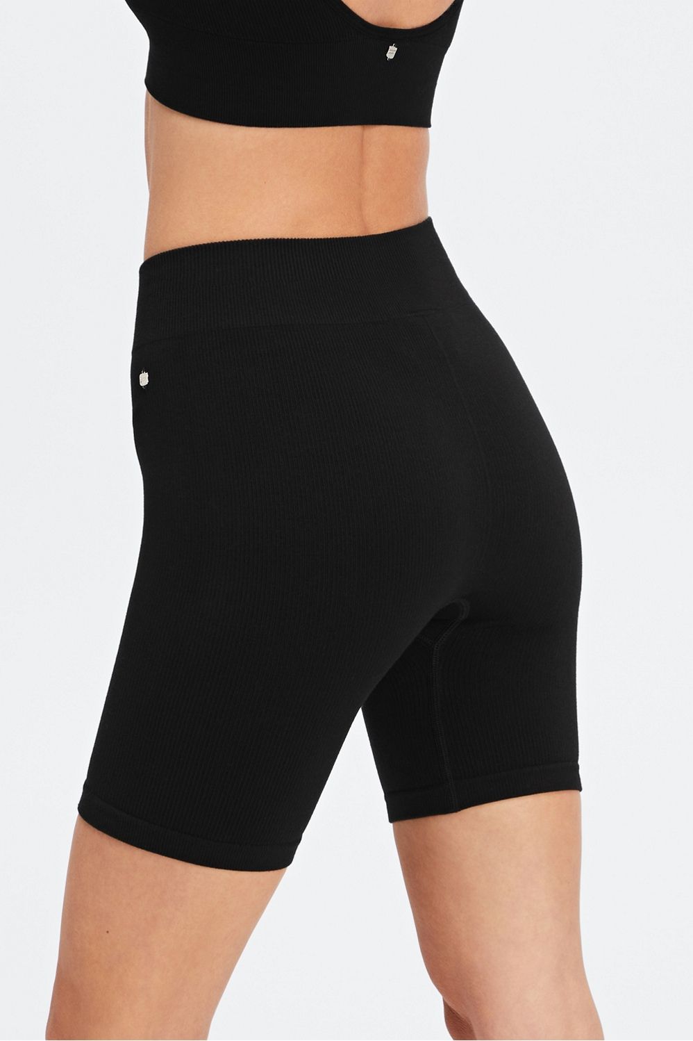 High-Waisted Seamless Rib Short | Fabletics