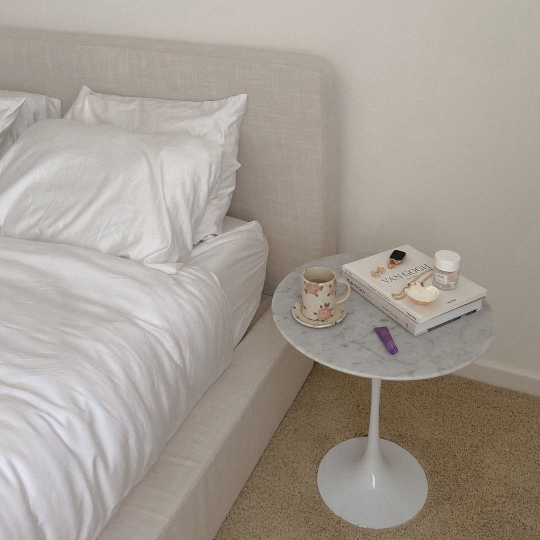 Ultra Set: Cushioned Upholstered Bed Frame and Headboard. Modern and Minimalist Low Profile Bed -... | Etsy (US)