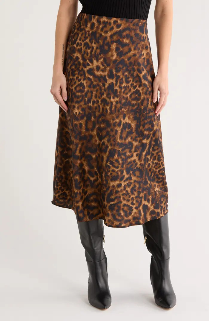 A-Line Midi Skirt | Nordstrom Rack