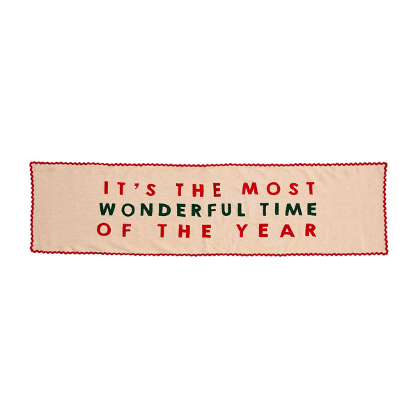 Farm Christmas Table Runner | Mud Pie