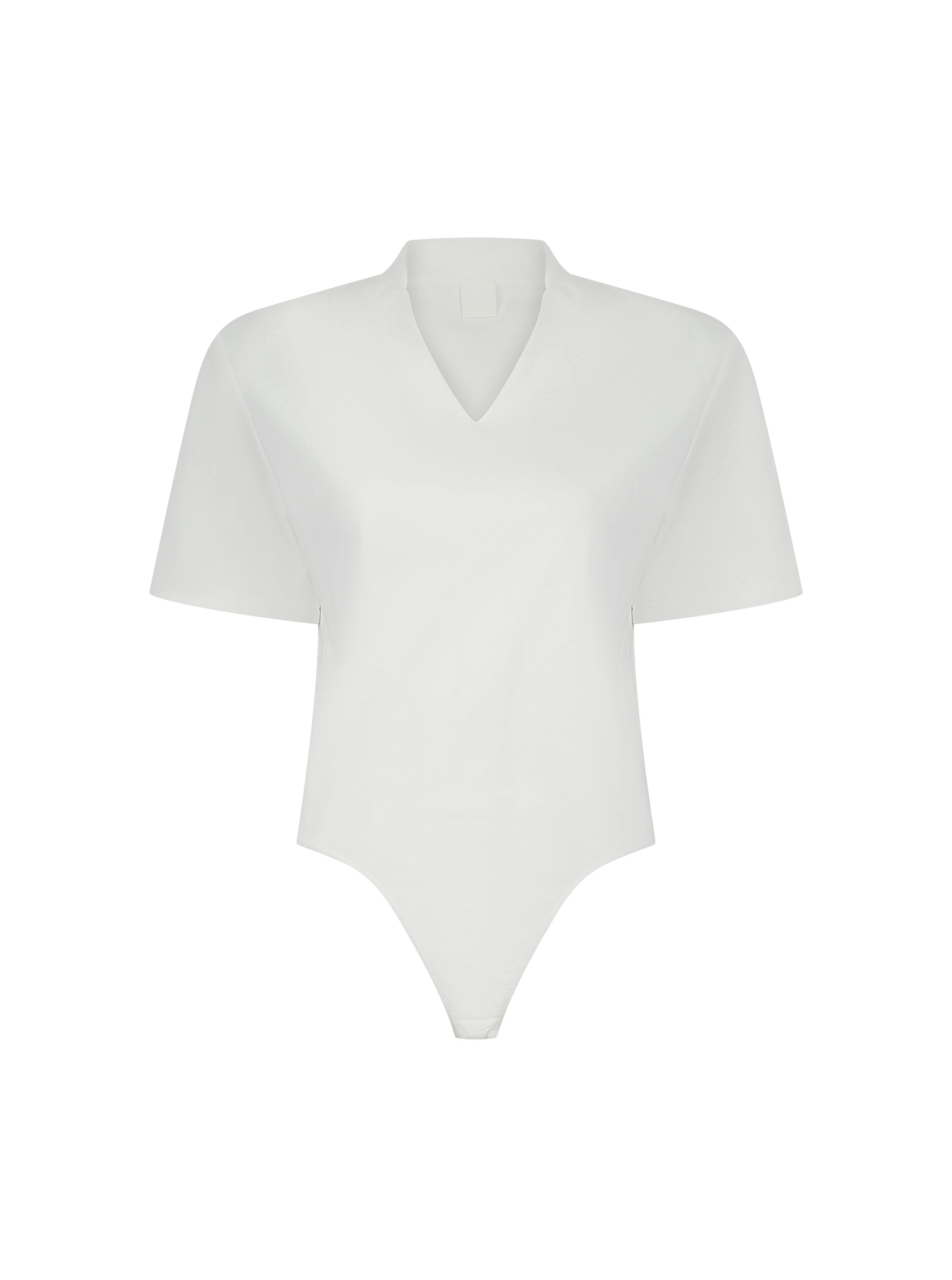 Power Tee Bodysuit - White | Maebe
