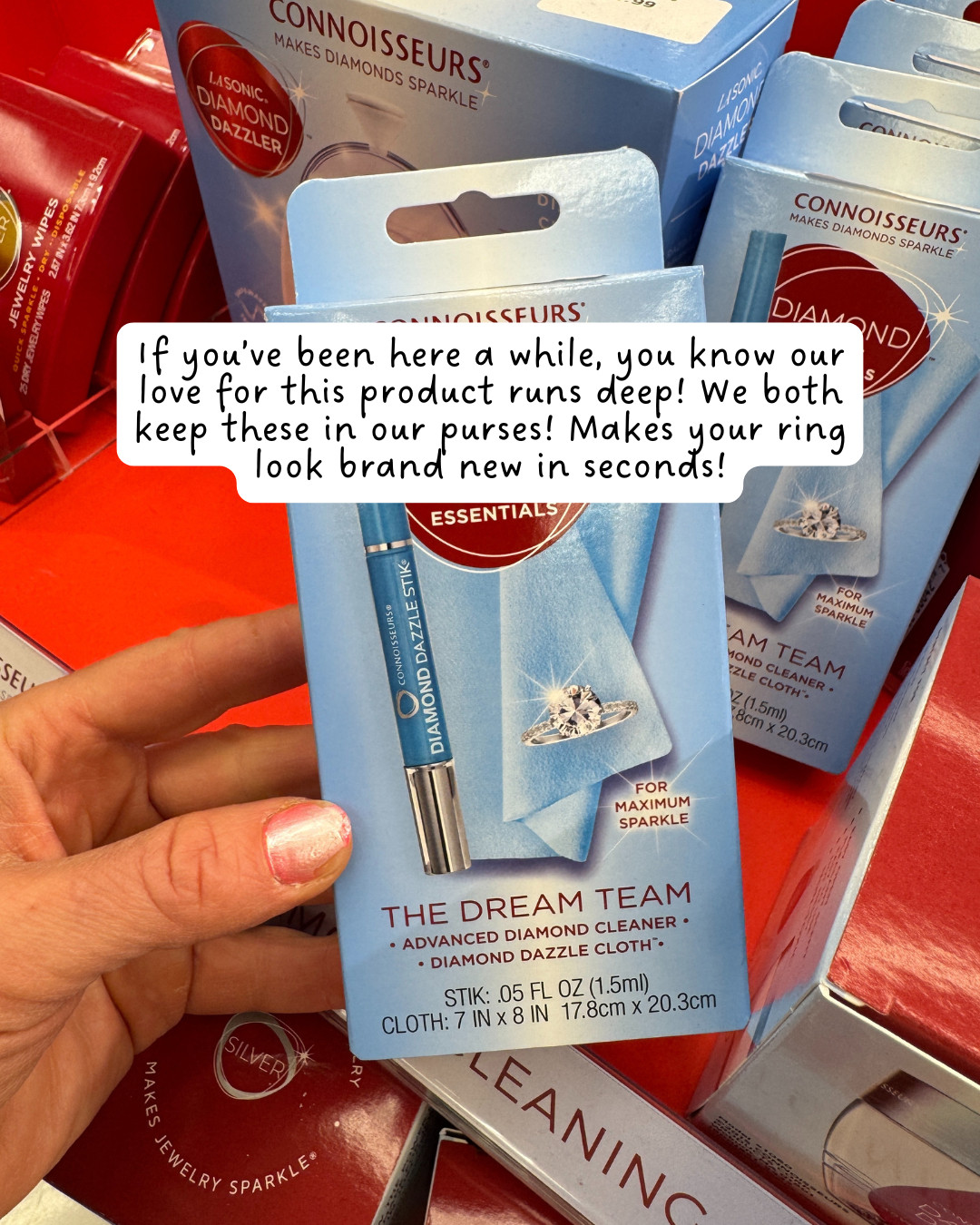 We love this ring cleaner, makes it look brand new in seconds! 

 #LTKGiftGuide #LTKHoliday #LTKWedding