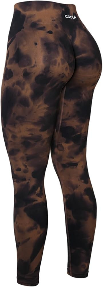 AUROLA Dream Collection Workout Leggings for Women High Waist Seamless Scrunch Athletic Running G... | Amazon (US)