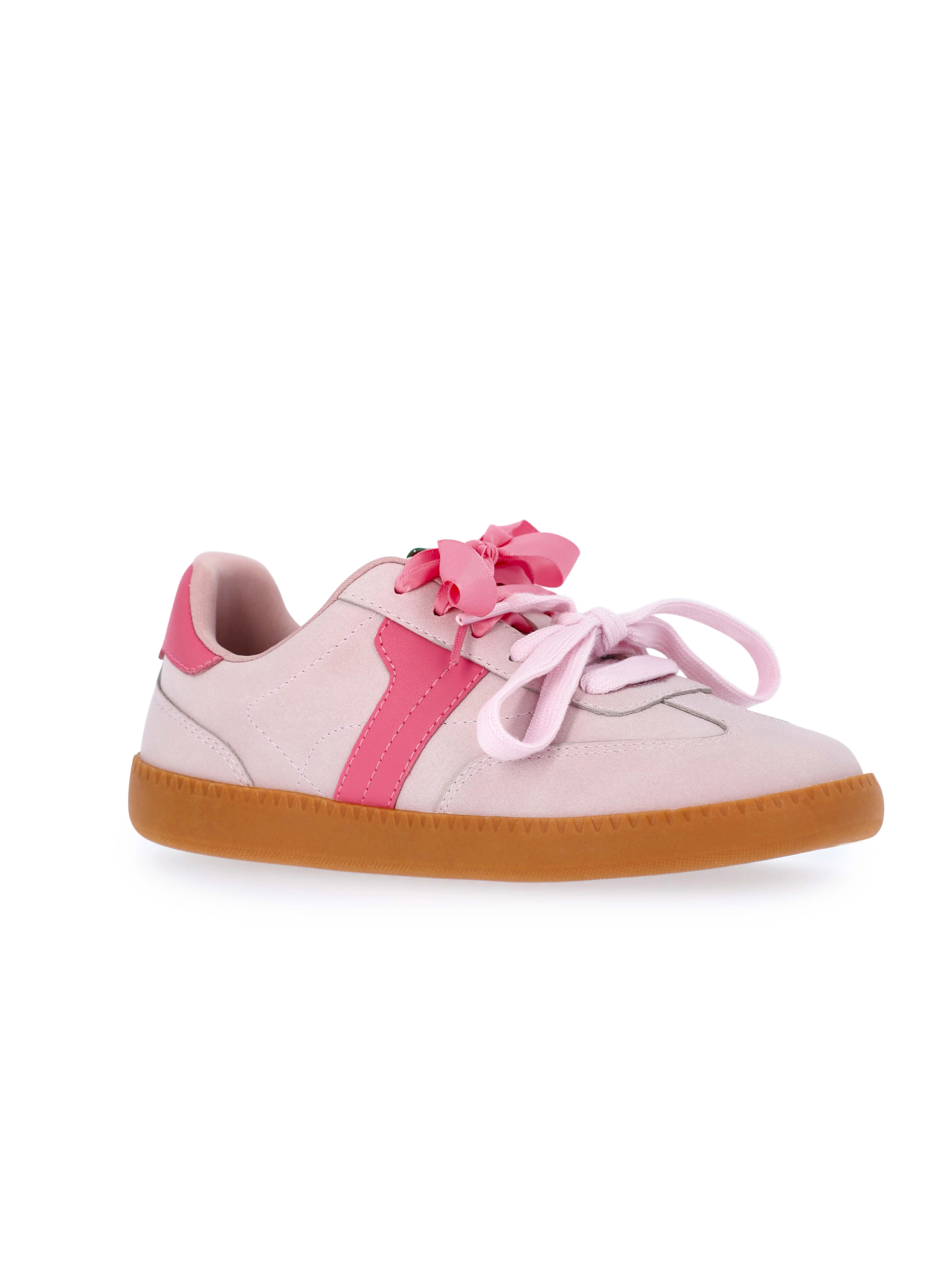 Wonder Nation Little and Big Girls Casual Soccer Sneakers | Walmart (US)