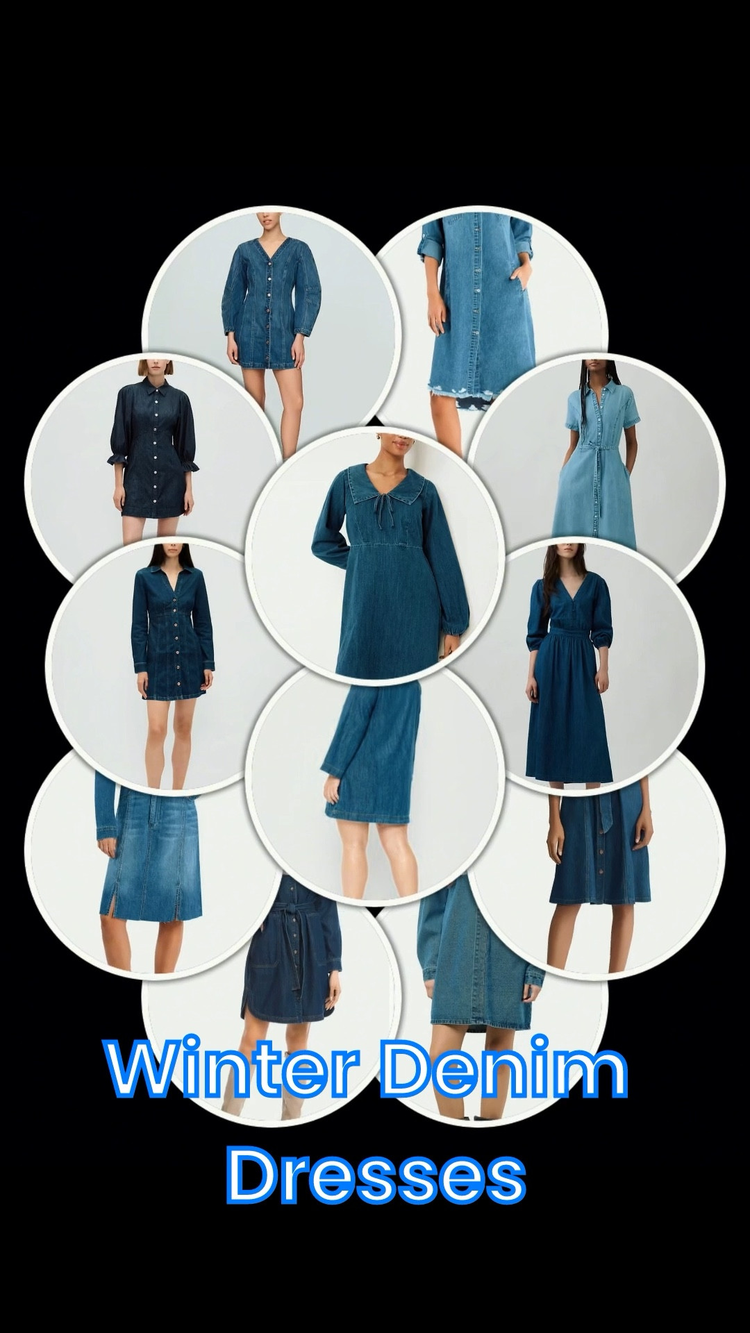 A denim dress, tights and boots are one of my go to Winter OOTD! They make versatile travel pieces as well. These finds add a youthful but classic perspective to your wardrobe. There is a a winter Denim Dress here for every body and every budget. 

#LTKOver40 #LTKootd #LTKSeasonal