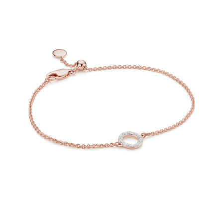 Riva Mini Circle Bracelet | Monica Vinader (Global)