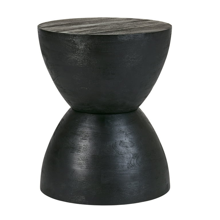 Better Homes & Gardens James Wood End Table, Rich Black Finish | Walmart (US)