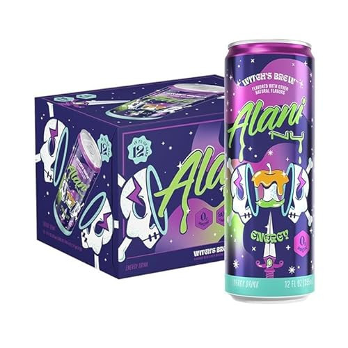 NEW Alani WITCH'S BREW Sugar Free, Low Calorie Energy Drinks, 12 oz (12 pack) | Amazon (US)