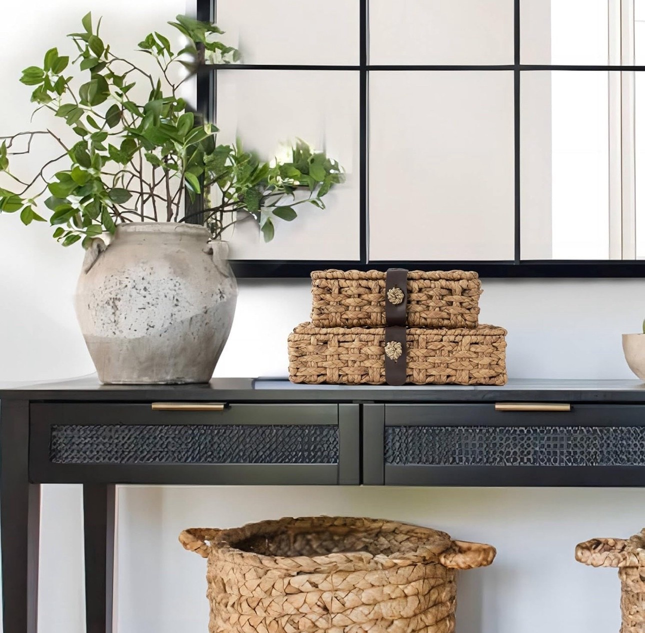 BACK IN STOCK

Decorative Box with Lid, Wicker Storage Basket designer look for LESS! 

#LTKHome