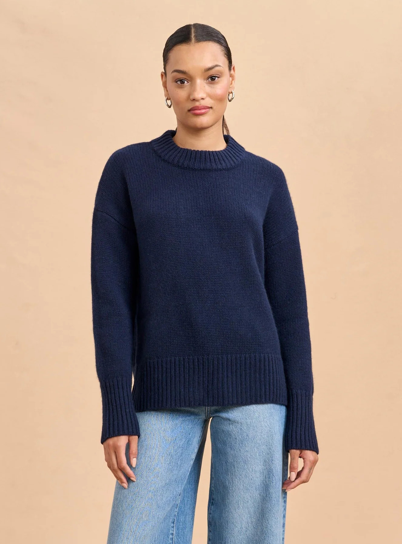 Solid Marin Sweater | La Ligne