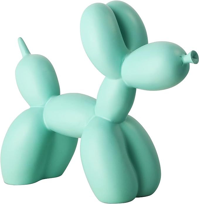 orenm Balloon Dog Sculpture Resin Cute Animal Crafts Balloon Dog Shape Art Statue Modern Desktop ... | Amazon (US)