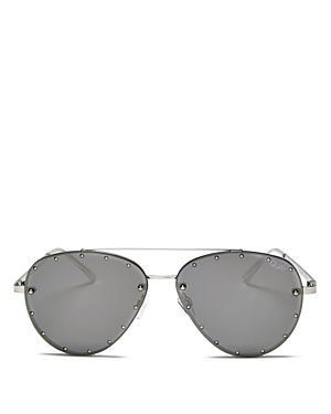 Quay Women's Quay x Jaclyn Hill Roxanne Studded Aviator Sunglasses, 51mm | Bloomingdale's (CA)