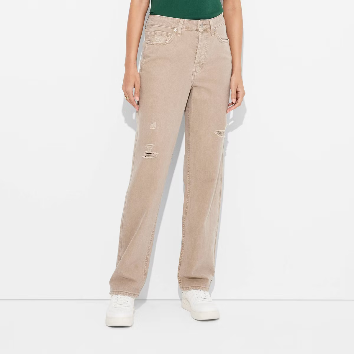 Women's High-Rise EasyRigid Straight Jeans - Wild Fable™ | Target