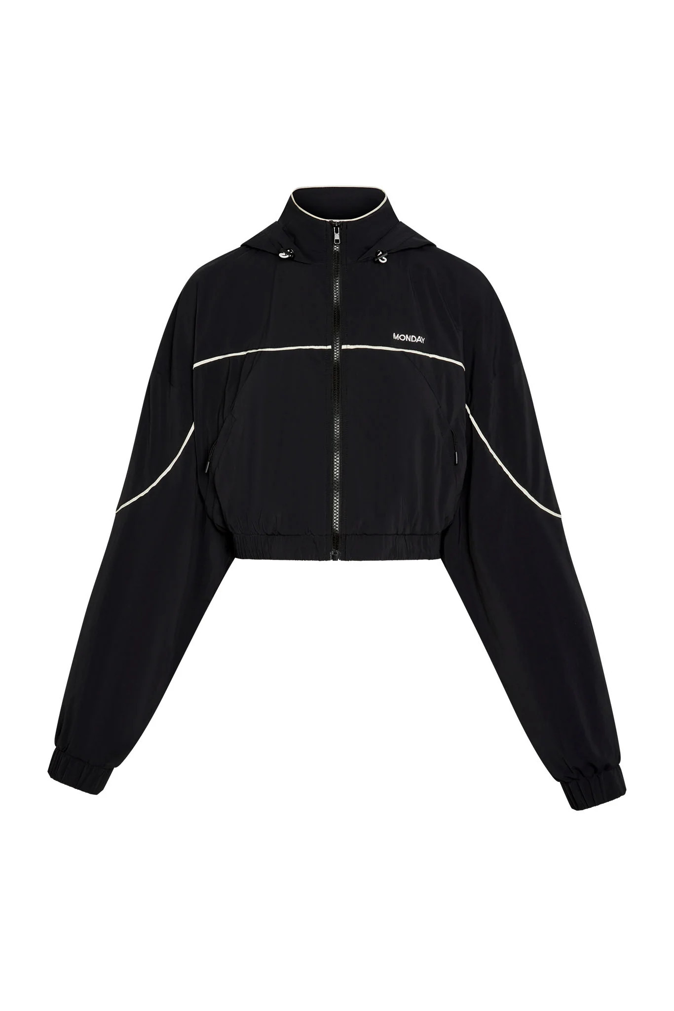 Westmount Jacket - Black - Black / M | Monday Swimwear