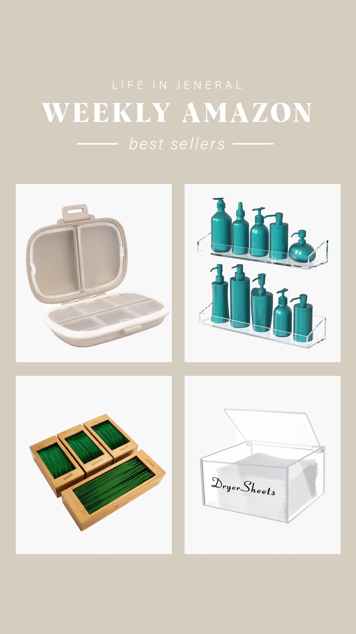 Weekly Amazon Best-Sellers 🧡

#LTKhome #LTKtravel #LTKfamily