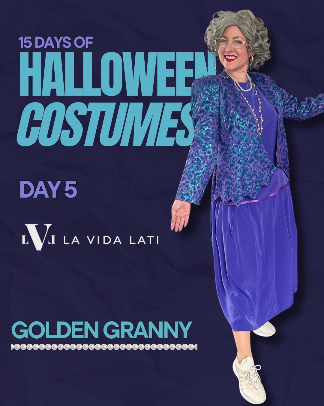 Day 5 of 15 days of Halloween costumes! Today’s is the classic grandma costume, but with a chic golden girls twist! It’s giving Blanche 😜 had so much fun in this costume and got laughs and compliments all day! 

#LTKHalloween #LTKStyleTip #LTKSeasonal