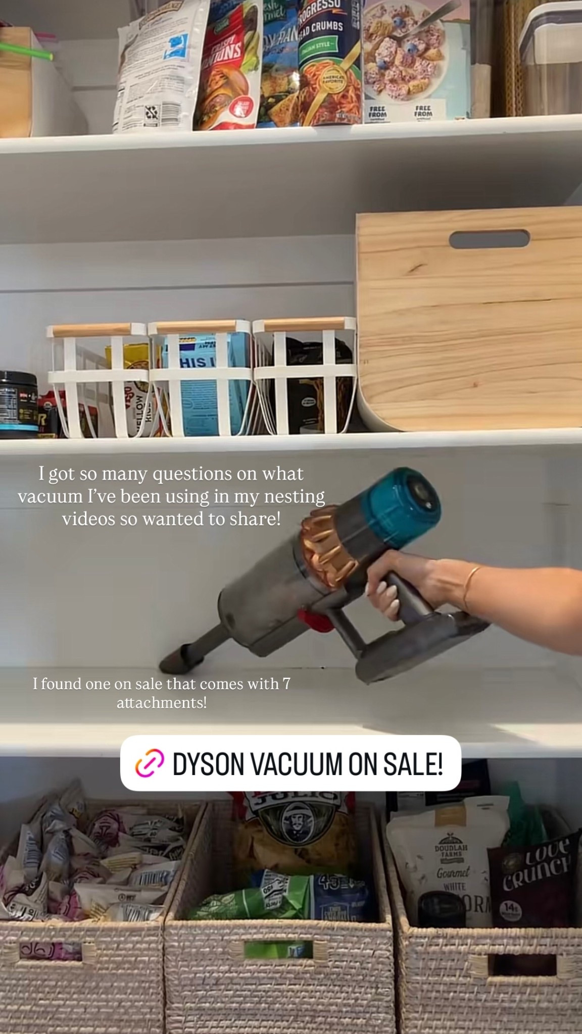 I got so many questions on what vacuum I’ve been using in my nesting videos so wanted to share! I found one on sale that comes with 7 attachments!

#LTKSaleAlert #LTKHome #LTKActive